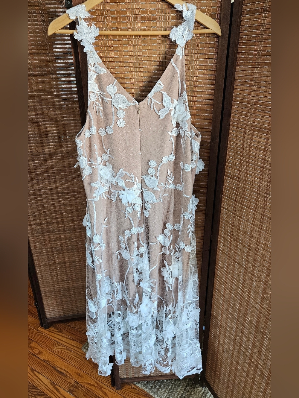 Dress the Population Audrey Embroidered Fit & Flare Dress - Picture 7 of 11